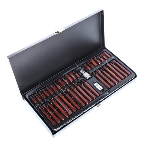 SEWACC 40pcs Professional Star Bit Socket Set for Automotive Repair Ergonomic Design Durable Material for Cars Motorcycles and Machinery Use