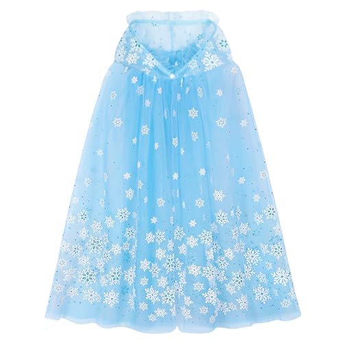 Capa de princesa con capucha para niñas PHOGARY