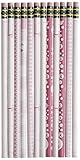 Dixon Ticonderoga Breast Cancer Awareness Woodcase Pencil, 2 HB, Pink Barrel, 12-Count (13960)