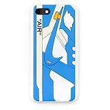 iPhone Shoe Case Chicago/White 1's Official 3D Print Textured Shock Absorbing Protective Sneaker Fashion Case (iPhone 7/8)