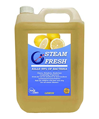 STEAM CLEANING DETERGENT SOLUTION - CLEANER FLUID FOR ALL MACHINES - LEMON