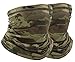 Agymo 2pack Cooling Camo Gaiter Face Mask, UV Protectionï¼ŒFace Scarf Bandana, Breathable Lightweight(Green Camo)