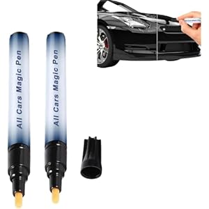 Bolígrafo mágico para todos los autos (2 unidades), bolígrafo mágico para arañazos de coche, bolígrafo mágico para eliminar arañazos, rápido y eficaz, elimina varios arañazos