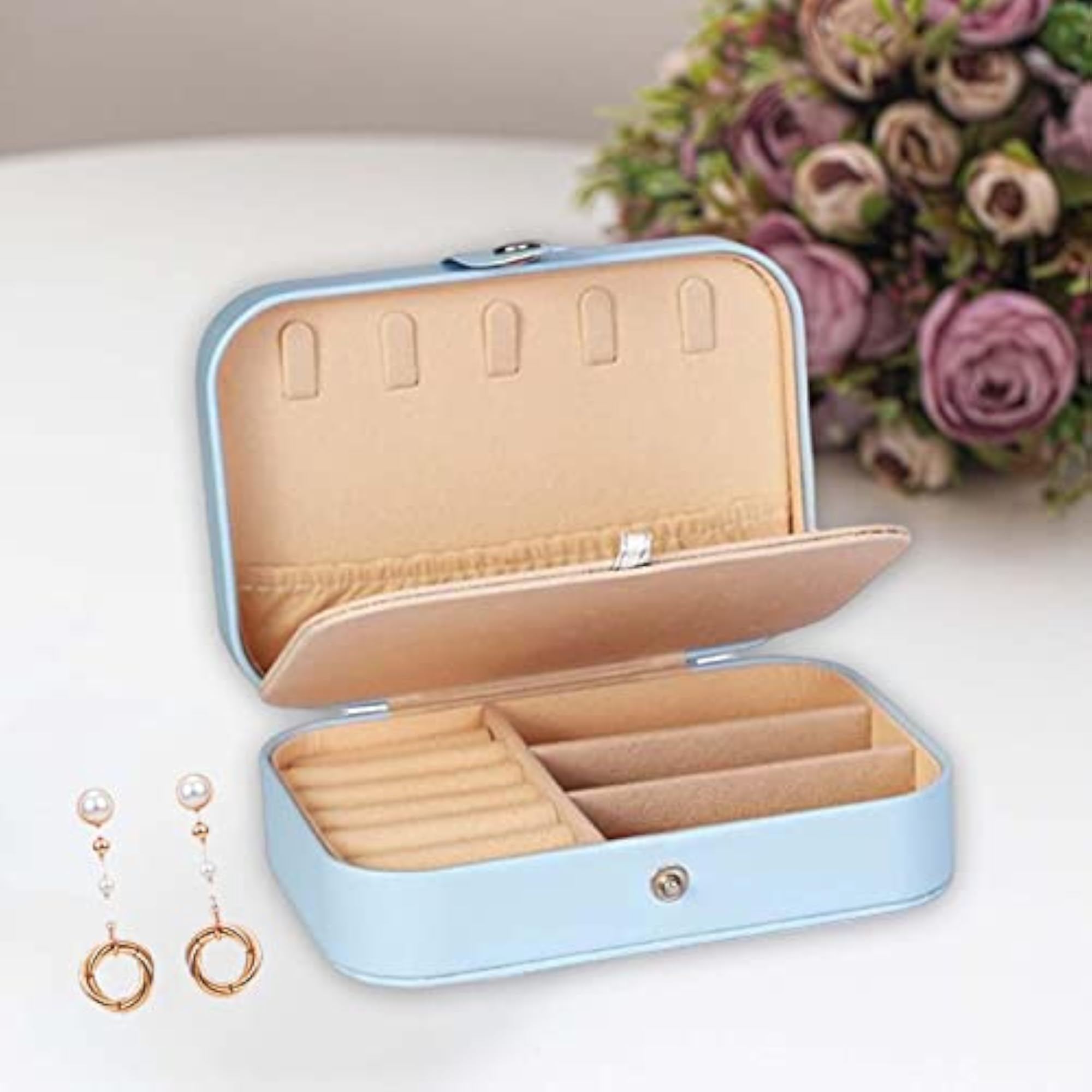 Multifunctional Jewelry Storage Box Large Capacity