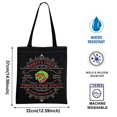 TOBGB Evil Queen Fairytale Tote Bag - Villain Queen Gift Travel Tote2