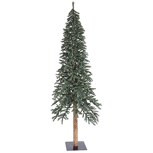 Vickerman-9-Natural-Bark-Alpine-Artificial-Christmas-Tree-Unlit-Faux-Christmas-Tree-Seasonal-Indoor-Home-Decor Vickerman 9 Natural Bark Alpine Artificial Christmas Tree Unlit Faux Christmas Tree Seasonal Indoor Home Decor
