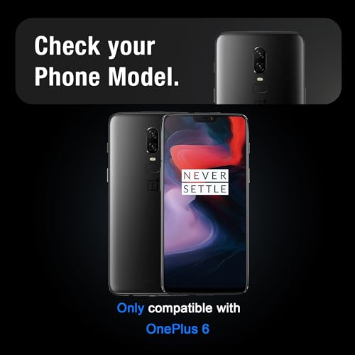 Image of Supershieldz NeoGuard HD+ Tempered Glass Screen Protector Guard for OnePlus 6, 9H Hardness, Edge-to-Edge, Military Grade Protection, Easy Installation Kit
