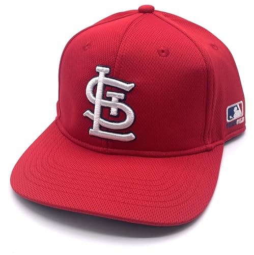 Gorra ajustable para niños St. Louis Baseball roja miniatura 1