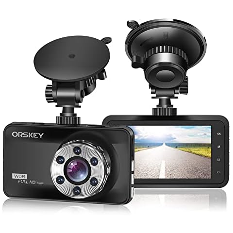ORSKEY Cámara de Coche 1080P Full HD Cover