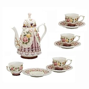 Porcelain Tea Sets for Adults British Royal Coffee Cup and Saucer Afternoon Tea Set Tea Set for Women Wedding