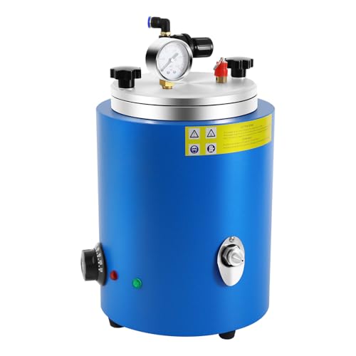 500W Wax Casting Machine Round Wax Injector,Adjustable TEM 80?-100? Round Barrel Mold Casting Wax Injection Machine 5.5lbs 2.5L Wax Melting Furnace Jewelry Casting Tools