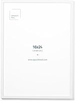 Vista 141 de Opposite Wall - Portarretratos de madera de roble macizo oscuro de 16 x 20 pulgadas - Ligero, versátil e inastillable - Póster o marco de fotos