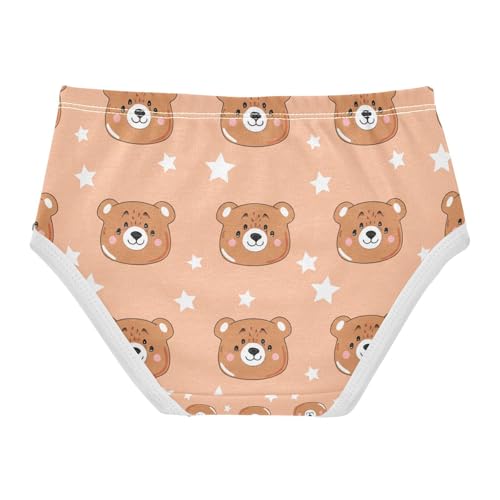 Cute Bear Faces Toddler Girls's Underwear 2T 202c17822
