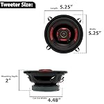 MB Quart XK2-113 5.25-Inch 180 Watt 2-Way Coaxial Speaker System for Premium Car Audio - Image 5