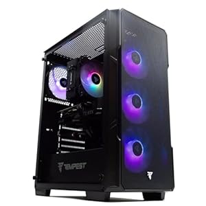 PcCom Ordenador Sobremesa Pc Gaming Ready SE Intel Core i5-12400F 2.5GHz / RAM 32GB DDR4 / 1TB SSD M.2 / RTX 4060Ti 8GB GDDR6 NVIDIA/WiFi + Bluetooth/FreeDOS