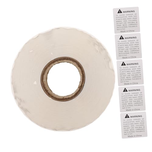 DECOMELODY Etiqueta Adhesiva de Advertencia Autoadhesiva Resistente y Visible para Riesgo de Asfixia y Peligro para Embalaje y Señalización de Seguridad Almacenes y Entornos Industriales