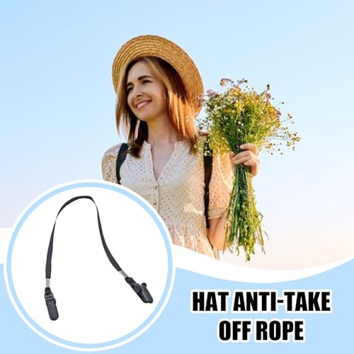 de queixo de chapéu à prova de, clipes de chapéu de corda à prova de | Retentor de boné multifuncion