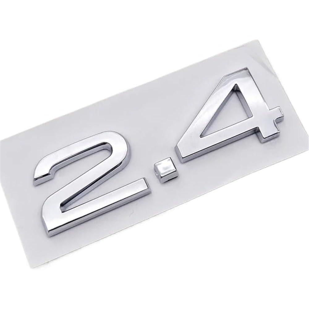 Mauxpiao E Compatibl With Abs Car Logo 1.9 2.0 2.8 3.0 4.2 Tdi 3.6 Sticker Trunk Mblem Rear Badg Rewr/E/A
