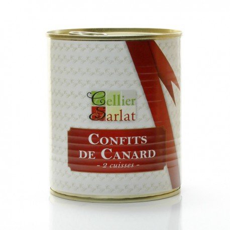 Confit de pato 2 muslos 765 g