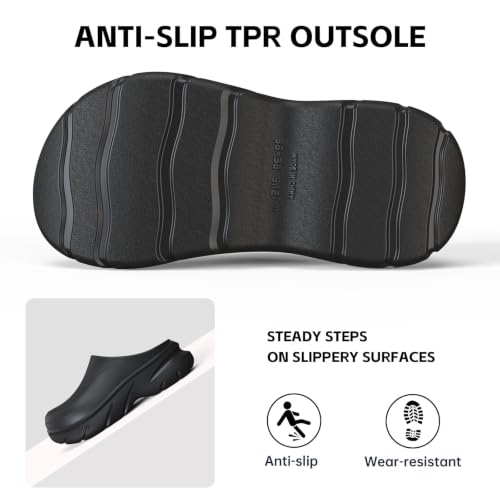Image of Unisex Waterproof Winter Slippers for Outdoor, Fuzzy Lined Non-Slip Snow Boot House Shoes with Rubber Sole, Indoor Outdoor Comfort for Cold Weather