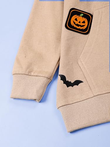 Image of KiddoPanti Unisex Solid Pullover Hooded Fleece Sweatshrit | Cotton Poly Fleece Fabric | Waist Length, Full Sleeve Hoodie | 2 Kangaroo Pockets | Winter Wear for Boys & Girls