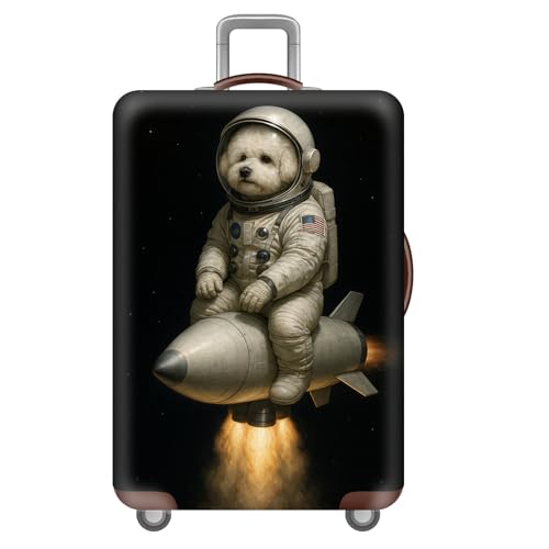 xueneige Funda elástica para Equipaje de Viaje Protectores Lavables y Resistentes arañazos Funda Maleta con Divertidos Animales para los Amantes de los Viajes