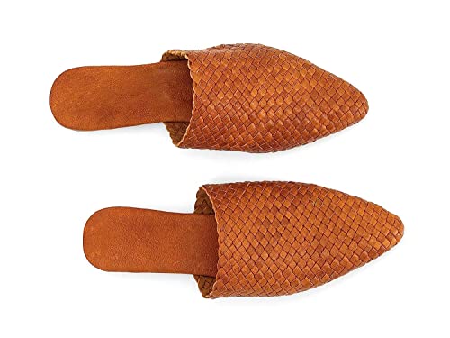 Generic Braided Leather Mules Shoes For Women thumb #5