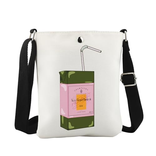WCGXKO Clicquot Crossbody Bag Drink Gift Bachelorette Party Gift