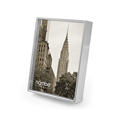 Nambe Treso Picture Frame, 5" X 7” | Photo Frame With Contemporary Design | Tabletop Display, Family, Friends, Wedding Gift, Home Office Décor | Made Of Nambe Alloy And Glass #TOP10