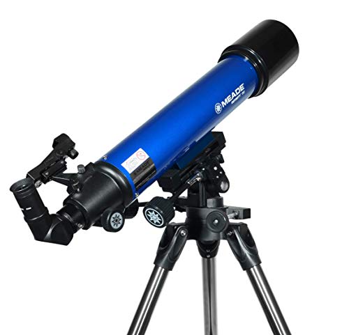 Meade Instruments – Infinity 90mm Aperture, Portable Refracting Astronomy Telescope for Beginners – Multiple Eyepieces & Accessories Included – Fun Space Activities for Kids & Adults – See the Moon