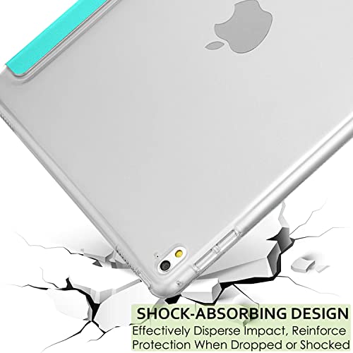 Image of DuraSafe Cases for iPad Pro 9.7 inch 2016 Case A1673 MLMP2HN /A MM172HN /A MLMN2HN /A MLMQ2HN /A A1674 A1675 MLMW2HN /A MLMX2HN /A MM192HN /A MLMV2HN /A MLN02HN /A MLMY2HN /A MLN12HN /A MM1A2HN /A - Green