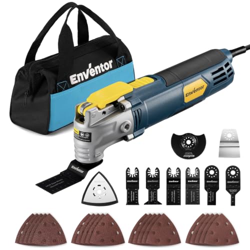 Enventor Multiherramienta Oscilante, 500W, 6 Velocidades Variables