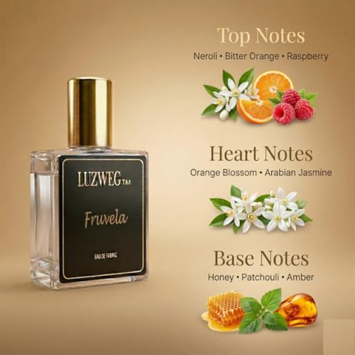 Image of Fruvela 30 ml Perfume (Fruity & Floral) | Soft & Elegant Unisex EDP | Long Lasting Fruity Floral Fragrance | Premium Travel Size Perfume for Men & Women | Everyday Light Scent | Gift for Him & Her