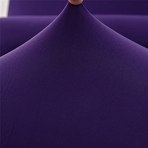 Maiyu-My Chaise Lounge Cover Elasticity Chaise Longue Slipcover Luxury Chaise Chair Covers For Living Room Indoor Furniture Cover Slipcovers For Chaise Lounge Ultra Soft Machine Washable (Purple) #TOP5