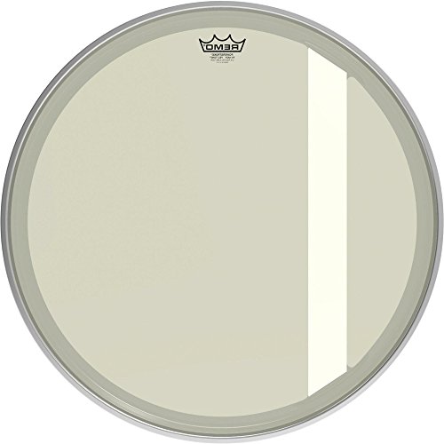 Remo P3-1022-00-Flt-U Power Stroke P3 Felt Tone Hazy Bass Drumhead, 22" #TOP1