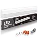Hardwired LED Under Cabinet Task Lighting - 16 Watt, 24", Dimmable, CRI>90, 3000K (Warm White), Wide Body, Long Lasting Metal Base With Frost Lens