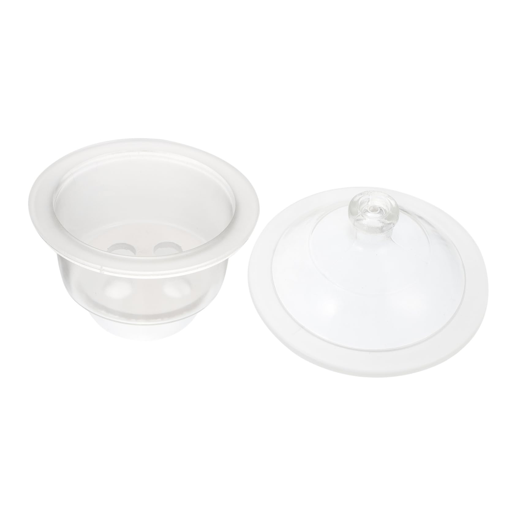 Garneck Exsikkator Glas Labor Vakuum Trocknerflasche 22cm Transparent Robustes Glas Für Praktische Anwendungen in Forschung Und Unterricht
