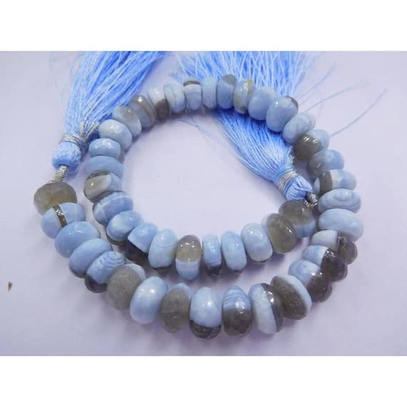 Perles opale boulder naturelle facettée 7-8 mm pour éviter les imitations en création bijoux