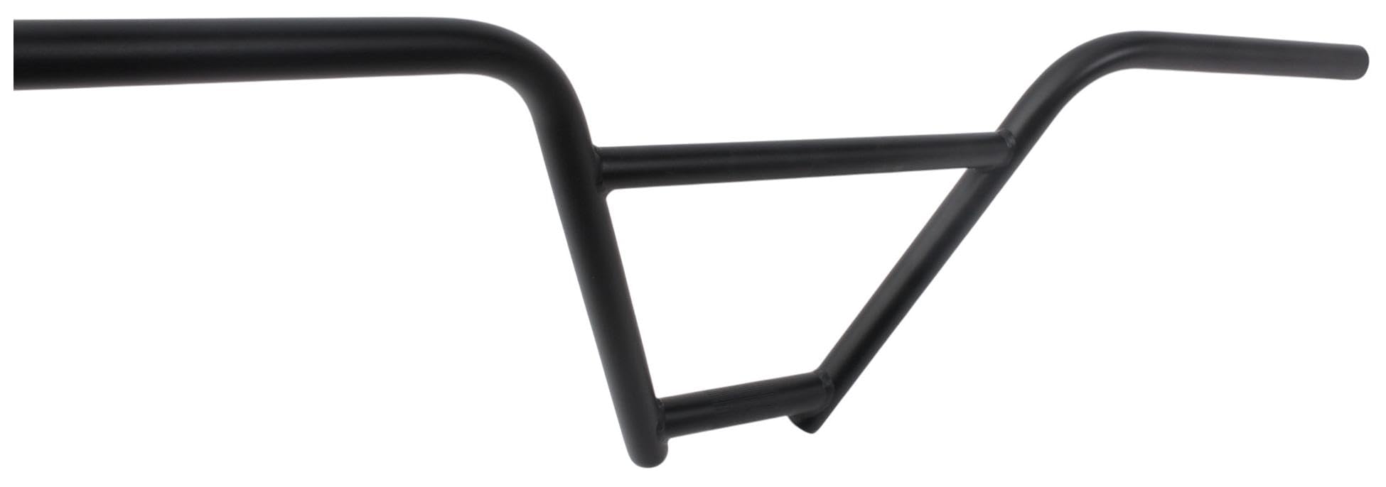 KHE PRISM Manubrio BMX 9 pollici – 4 pezzi – Nero – 4130 CrMo – 736 mm – Morsetto da 22,2 mm – Manubrio Freestyle BMX – Street Park