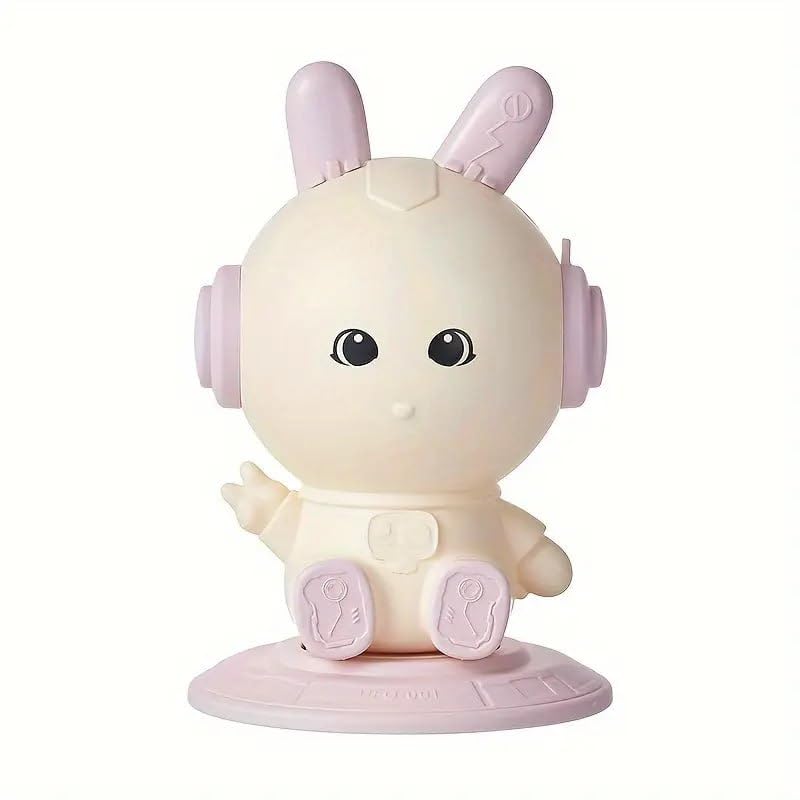 7Seas Creative Rabbit Shape 360 Rotating Desktop Pen & Pencil Holder | office and Study table Stationary Storage Stand | Dressing and Vanity Makeup brush Holder, Living Room Decorative Remote Holder