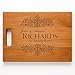 Personalized Wood Cutting Board Engraved with Family Name and Established Date | Perfect Customized Wedding Gifts For Couples Housewarming Gift or Mothers Day Gifts