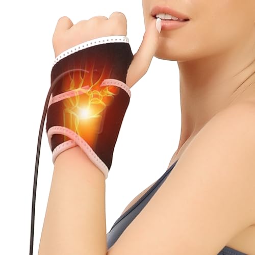 ALDIOUS Infrared Light for Carpal Tunnel, 660nm & 850nm Infrared Light for Wrist, Auto Shut Off, Adjustable Temperature
