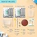 Maplefield 3D Baby Casting Kit - Mess-Free Impressions & Baby Hand Casting - Hypoallergenic & Gentle on Skin & Family Handprint Kit - Includes 3 Practice Packs & Hand Impression Set for Kids - 3-Pack