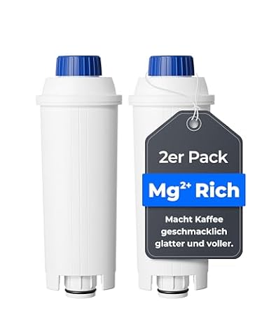 Waterdrop Mg² wkłady filtrujące, zamiennik do De'Longhi® DLSC002, 2 sztuki