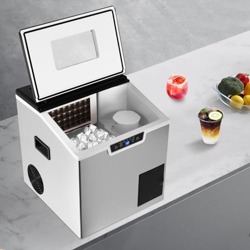 Fabricadora y Trituradora de Hielo 2 en 1 DreamRcoach 88 lbs 110V miniatura 3