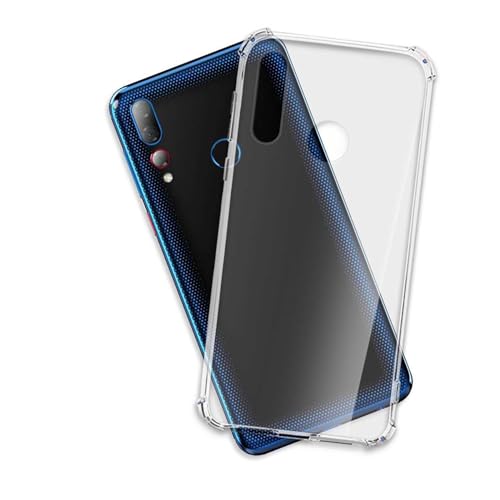 mtb more energy® Funda Soft Armor para HTC Desire 19+, 19 Plus (6.2'')   Esquinas reforzadas   1.5mm TPU   Carcasa Anti Shock Cover Case Estuche