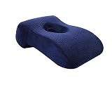 FORMA: 36 cm * 25 * 11 cm, diseño en forma de L área de colocación del brazo flexión natural, consistente con nuestra línea corporal y ergonomía, más cómoda.