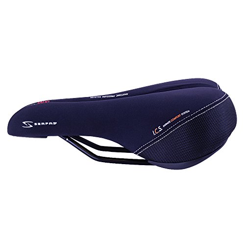 Serfas Dual Density Men's Bicycle Saddle with Cutout - Thumbnail 5