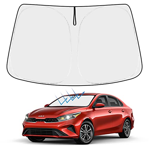 Proadsy 2026 Upgrade Front Windshield Sunshade Foldable Sun Shade Protector Sun Visor Custom Fit...