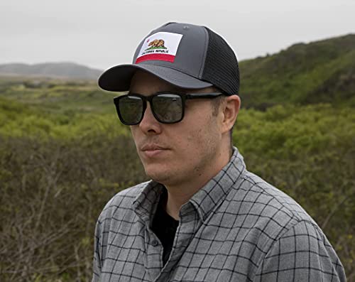 Image of International Tie State Hat for Men and Women, Adjustable Snapback Trucker Baseball Cap with Embroidered Patch